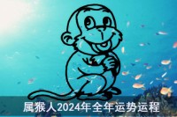 属猴人2024年运势及运程详解每月 2024年属猴人的全年运势如何